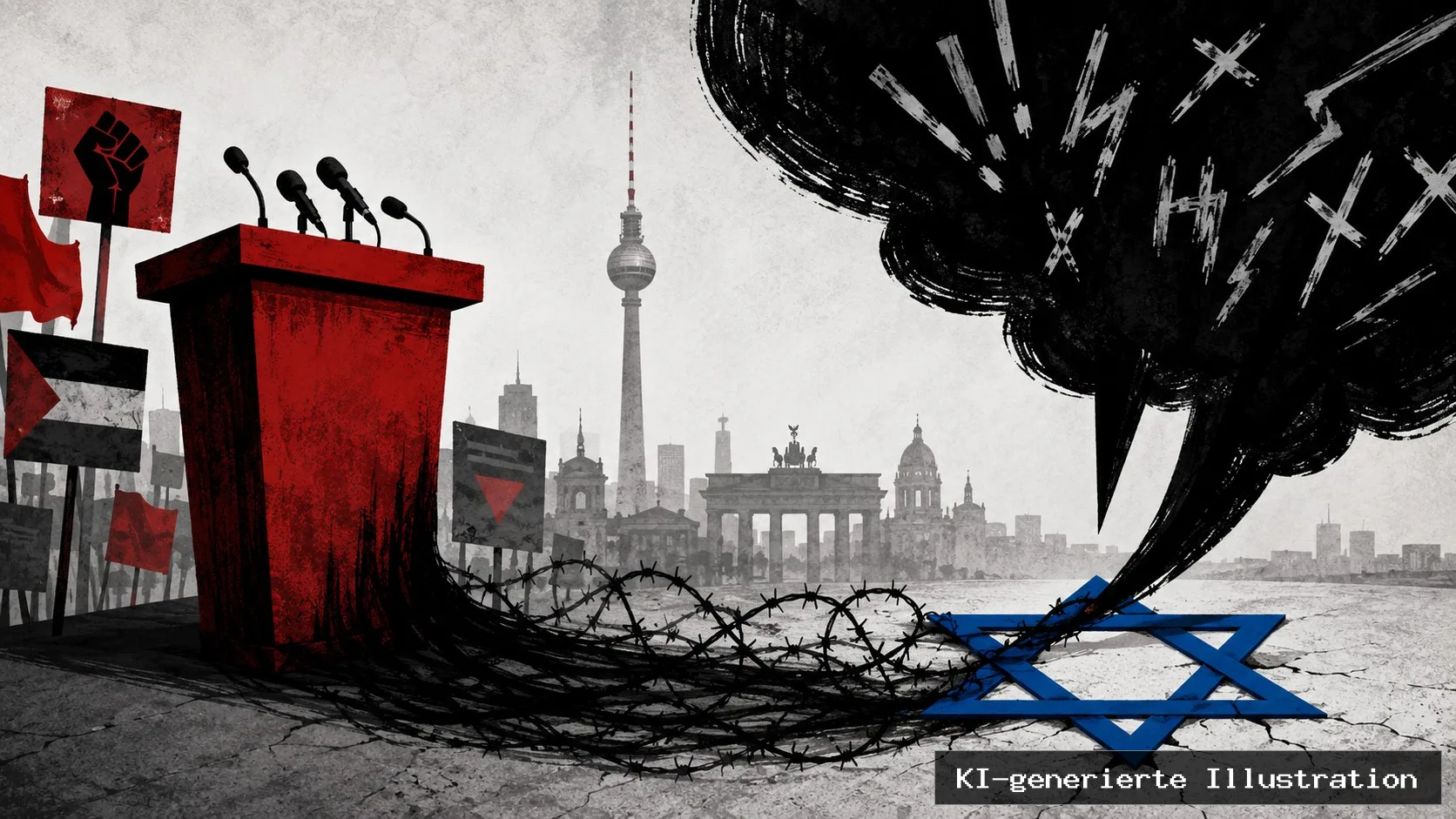 Israel weg, Intifada her: Bei der Linken wird Antisemitismus zum Parteiproblem