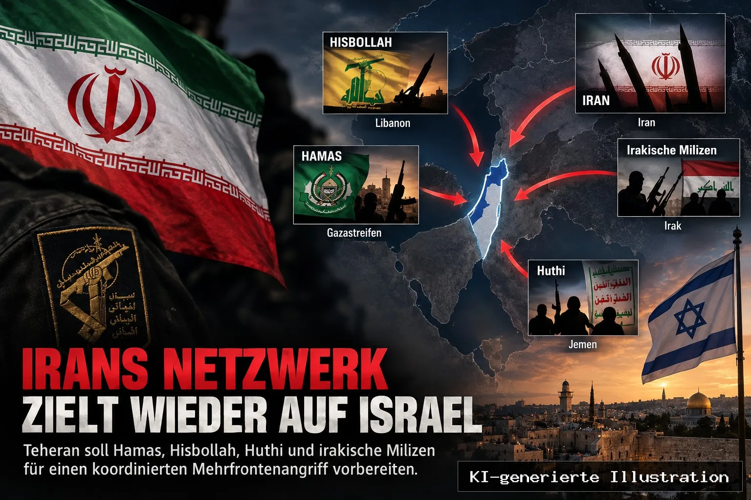 Israels Geheimdienste warnen: Iran bereitet den nächsten Mehrfrontenangriff auf Israel vor