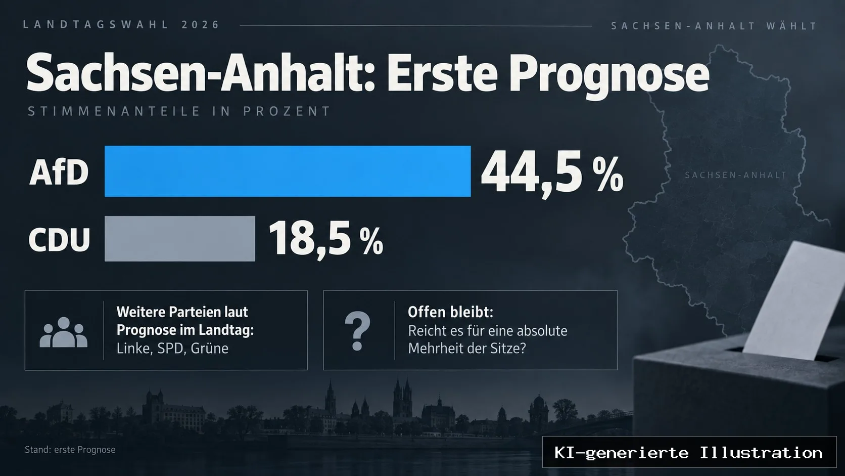 AfD bei 44,5 Prozent: Ausland spricht von möglicher erster rechtsextremer Landesregierung seit 1945