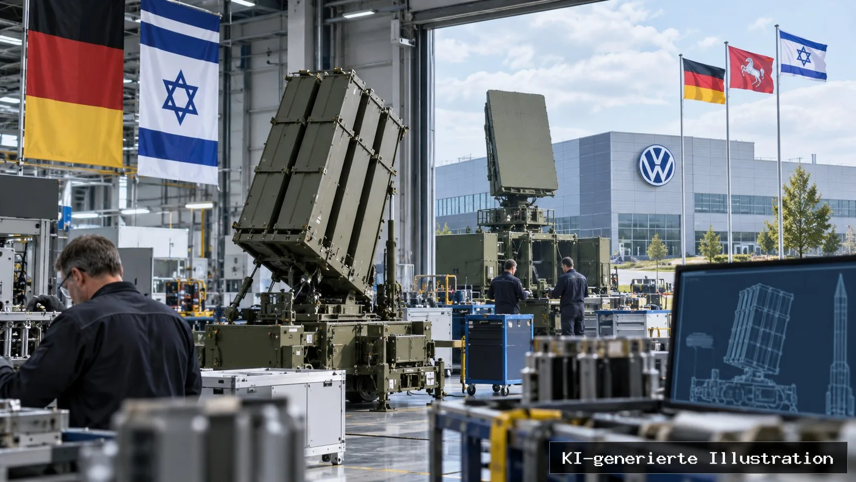 VW zieht sich aus Osnabrück zurück: Rafael soll dort Iron Dome Technik fertigen