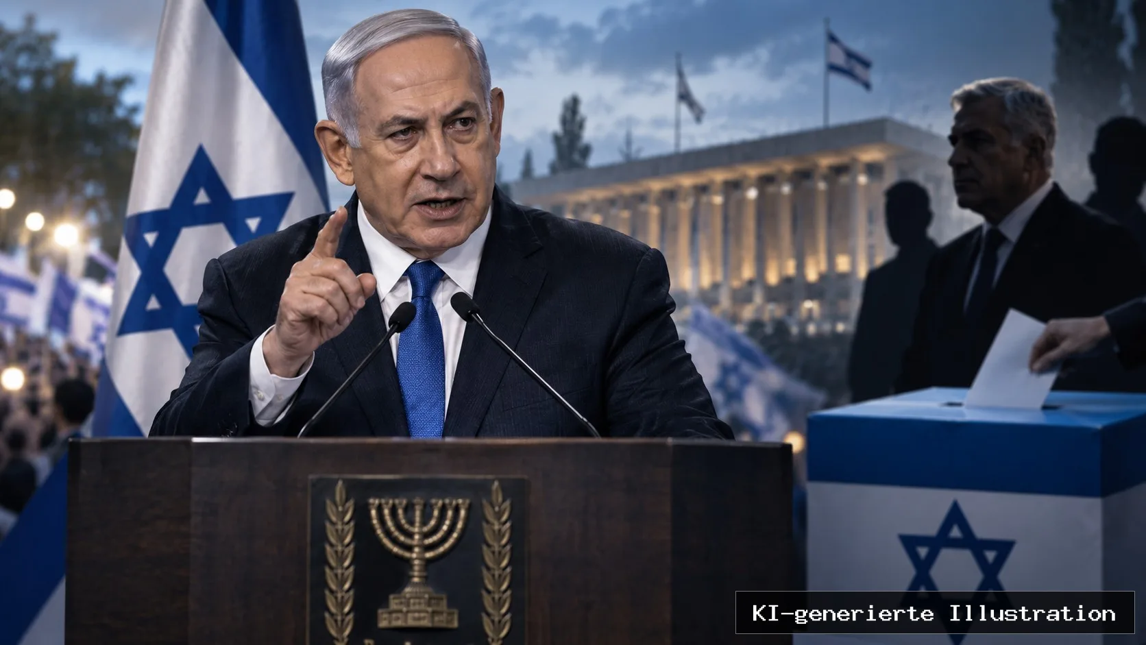 Netanyahu macht die Wahl zur Richtungsfrage: „Starke rechte Regierung oder Eisenkot und die Araber“