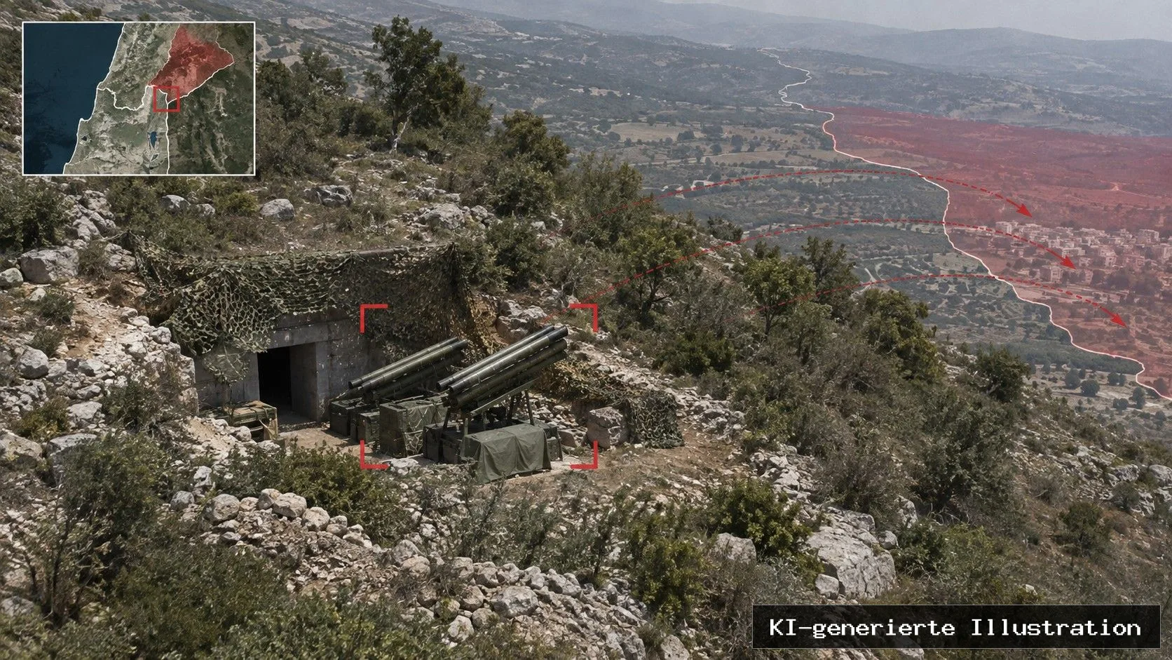32 Raketen auf Israel gerichtet: IDF zerstört Hisbollah-Stellung und warnt vor neuem Großangriff