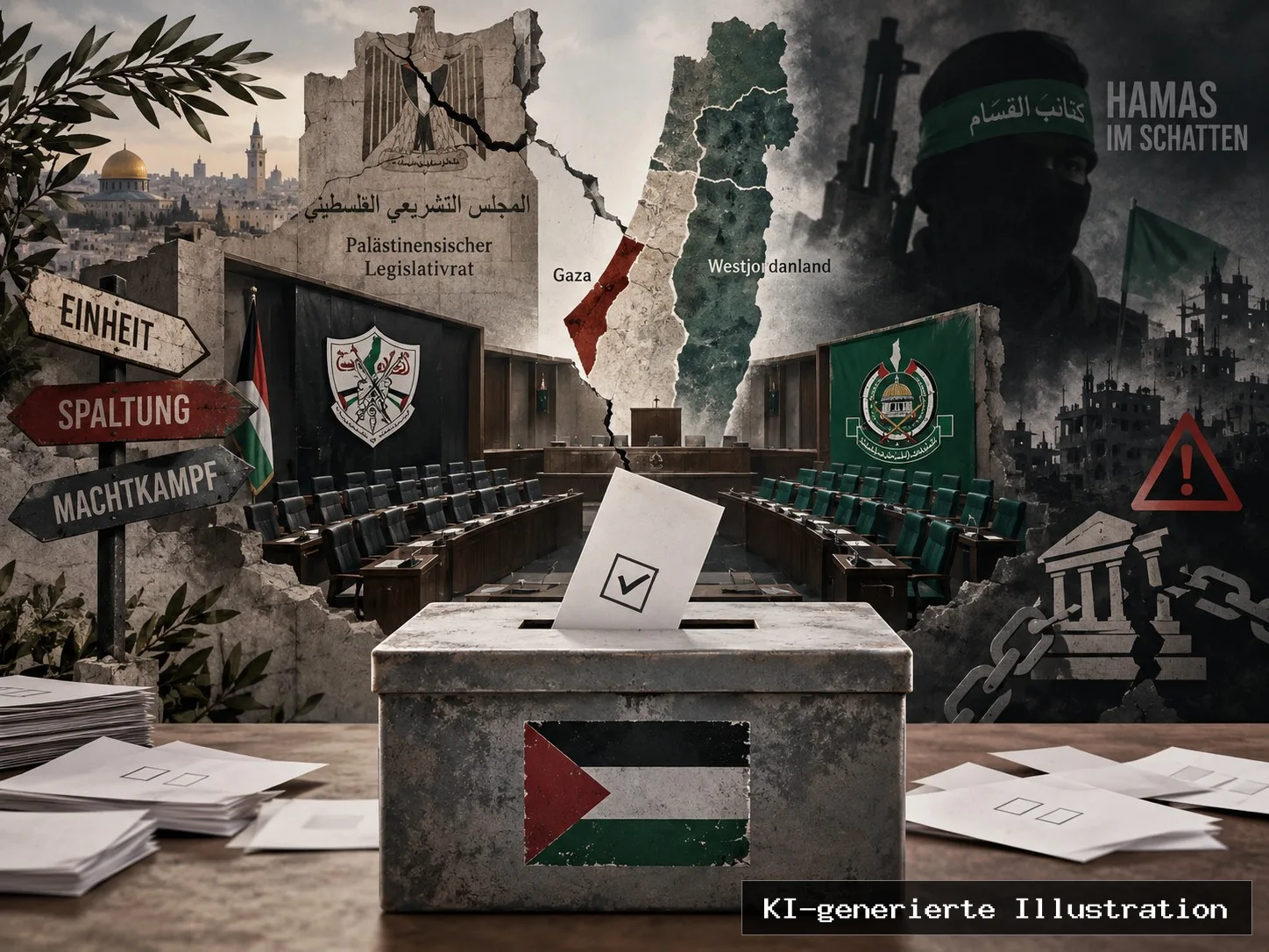 Palästinenser-Wahl soll verschoben werden, Hamas könnte durch die Hintertür zurückkehren