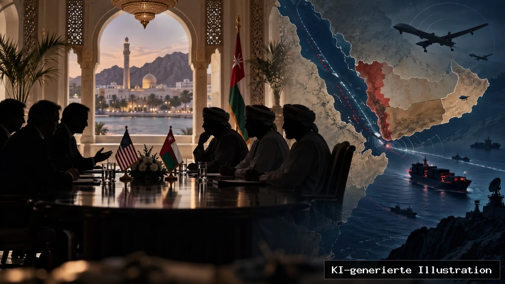 Washington trifft Huthi-Führung in Oman, während Saudi-Arabien unter Druck gerät