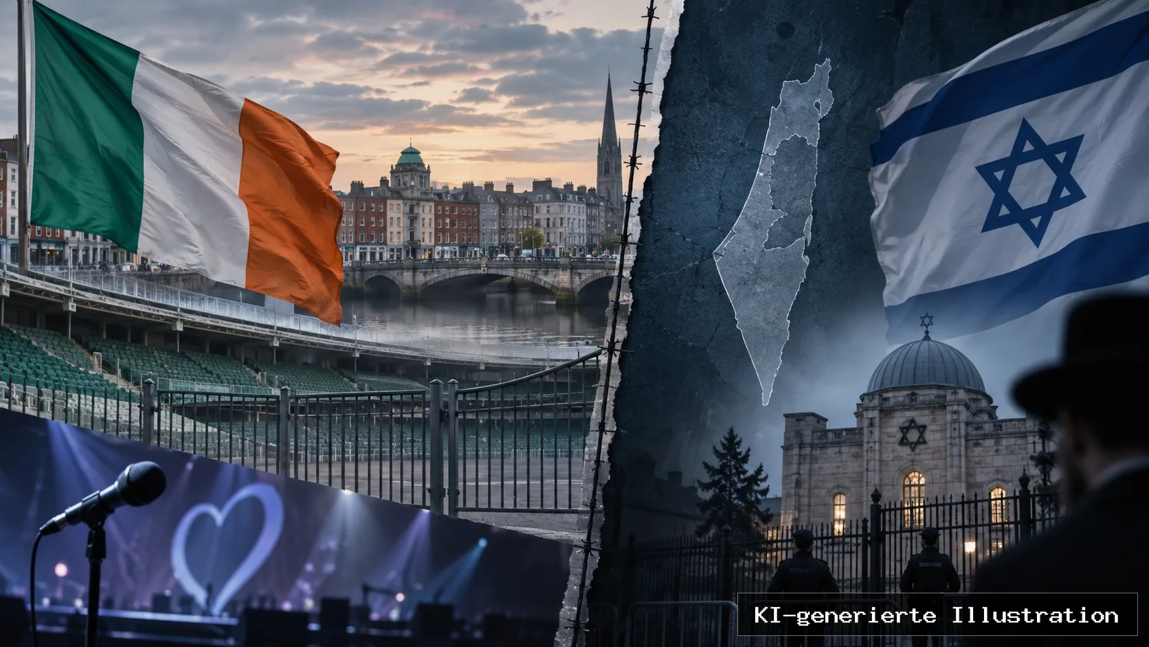 Irland macht Israel zum Sonderfall: Fußball ins Ausland verlegt, Eurovision erneut boykottiert