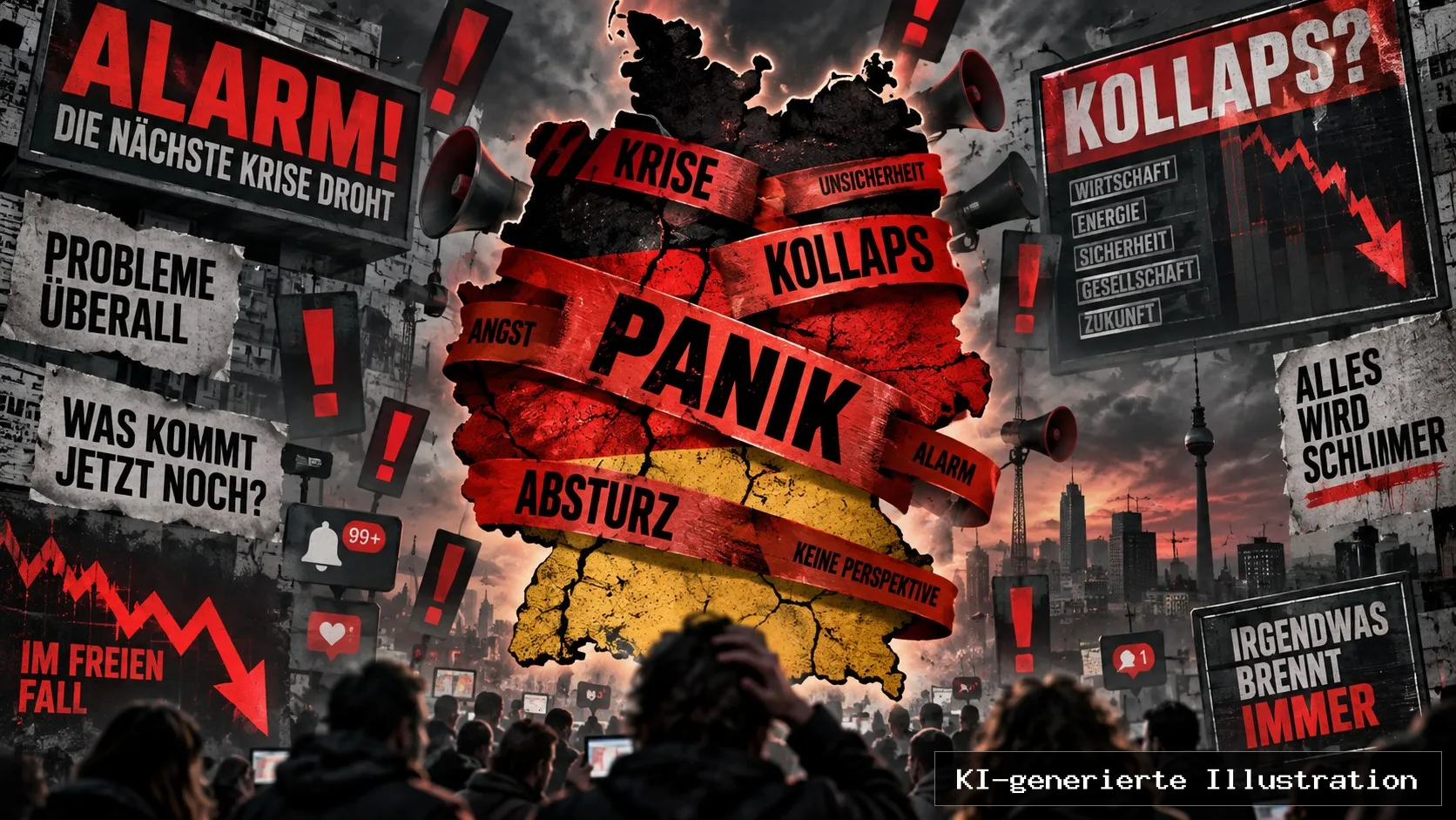 Panikrepublik Deutschland: Hauptsache alles brennt