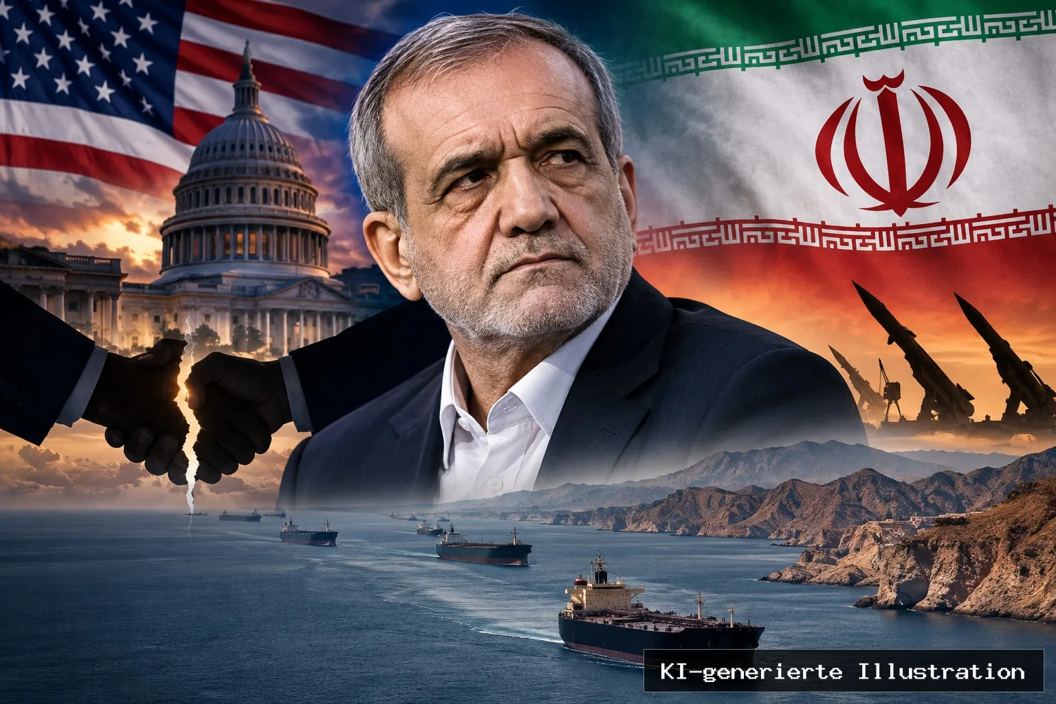 Gestern wollte Pezeshkian den Deal, heute misstraut er Washington