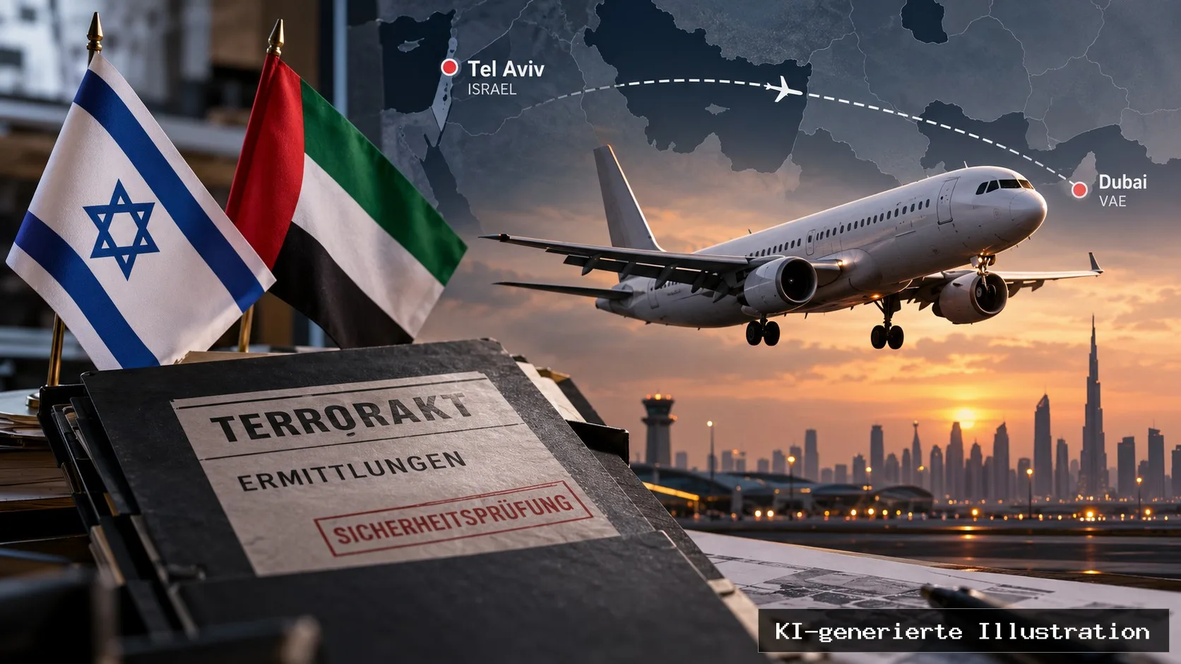 Nach Terrorversuch auf FZ1073 wächst der Streit zwischen Israel und den Emiraten