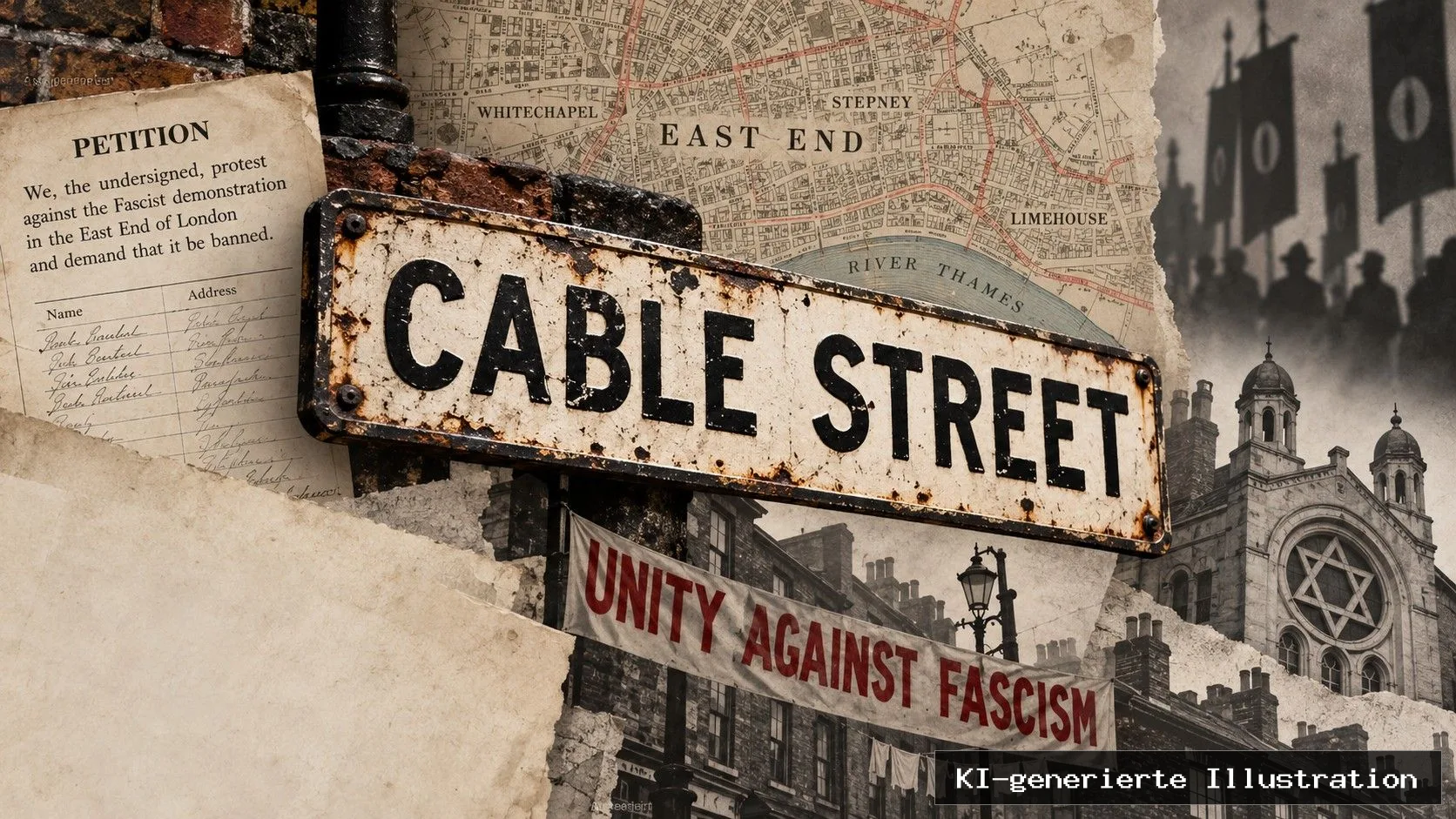 90 Jahre Cable Street: Wie jüdischer Widerstand aus der Erinnerung gedrängt wird