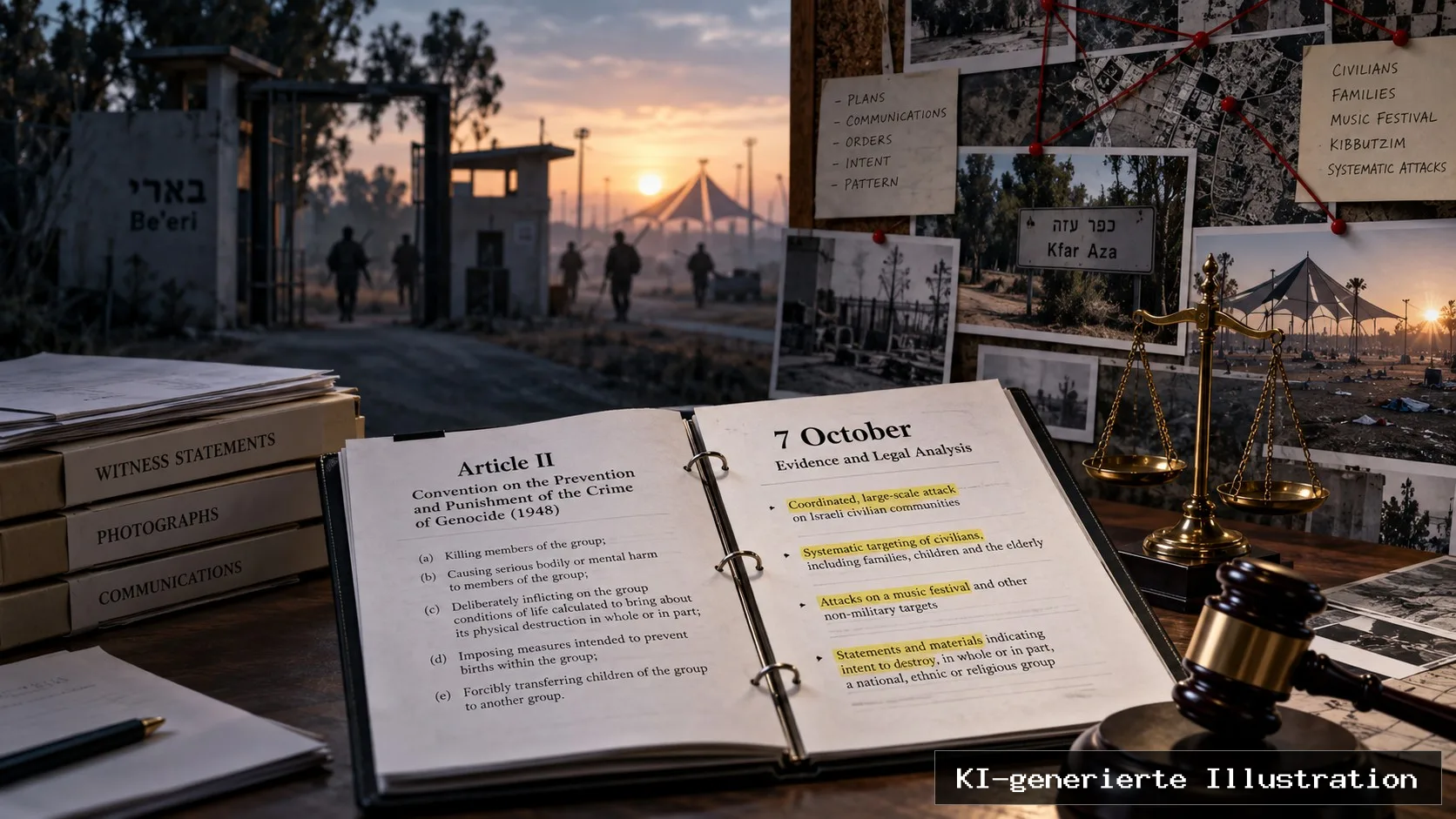 Neue Analyse sieht Genozidtatbestand beim Hamas-Massaker erfüllt