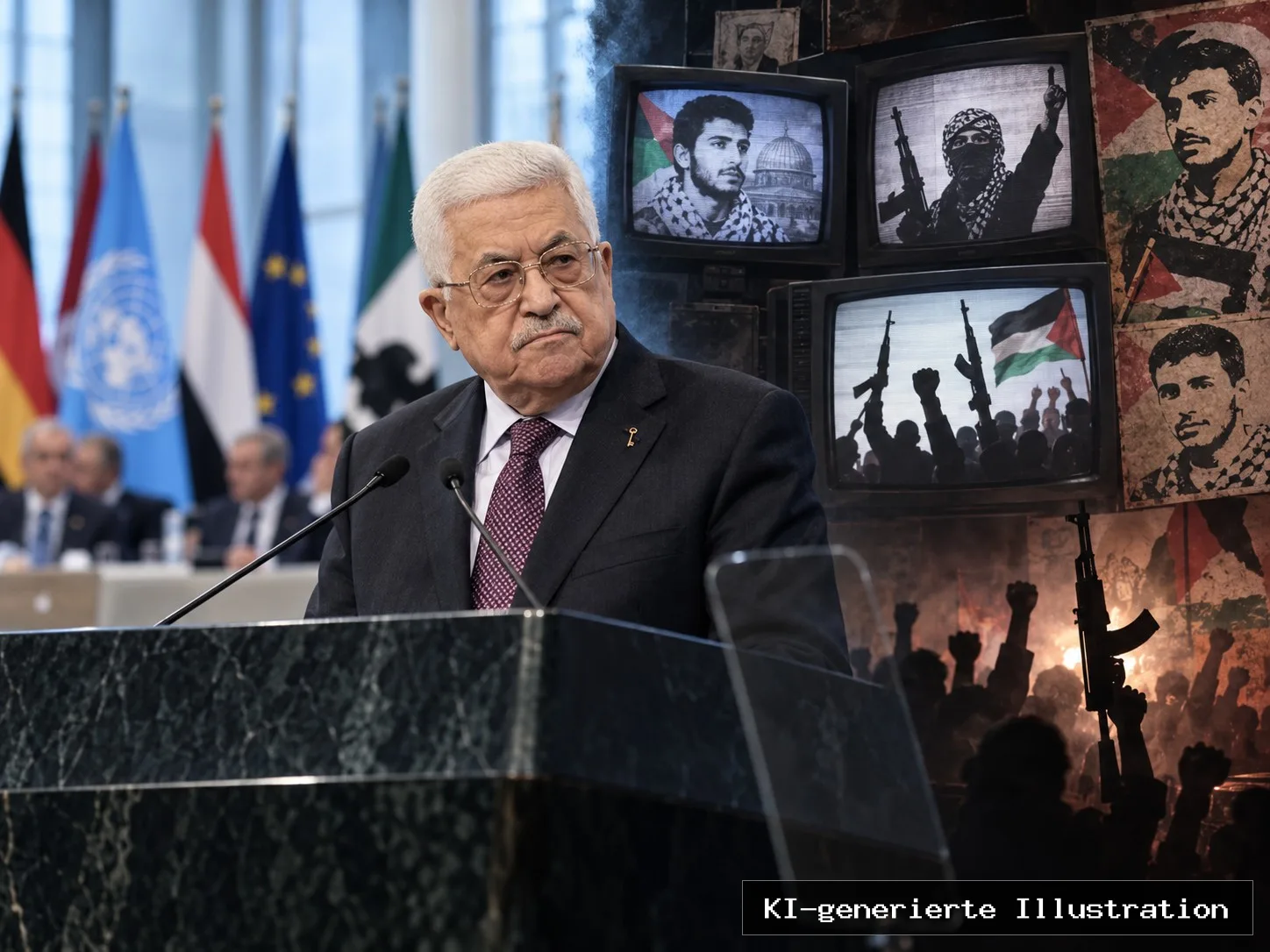 Abbas verspricht der Welt Frieden – sein Staatsfernsehen feiert Terroristen