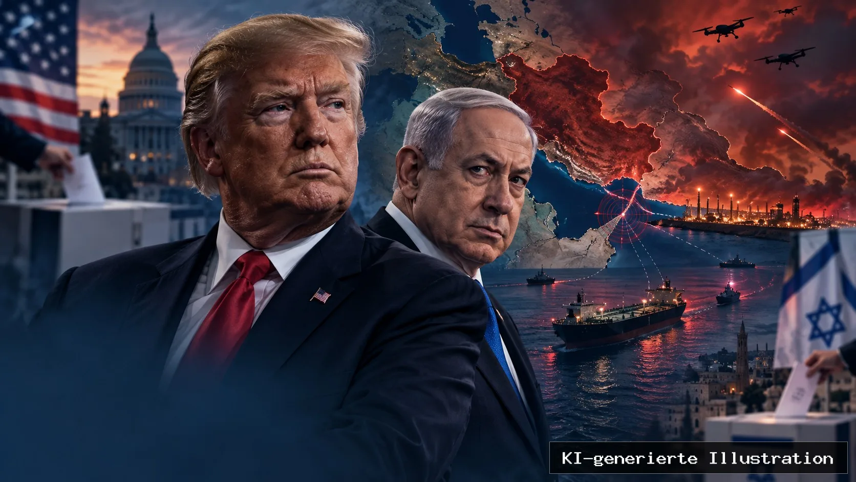 Iran-Krieg im Wahlkampf: Netanjahu und Trump vor einer folgenschweren Entscheidung