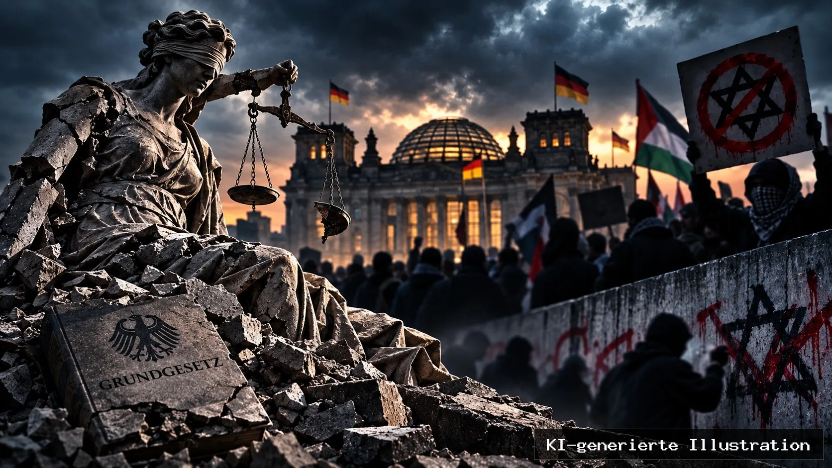 Deutschland rutscht in dunkle Zeiten ab