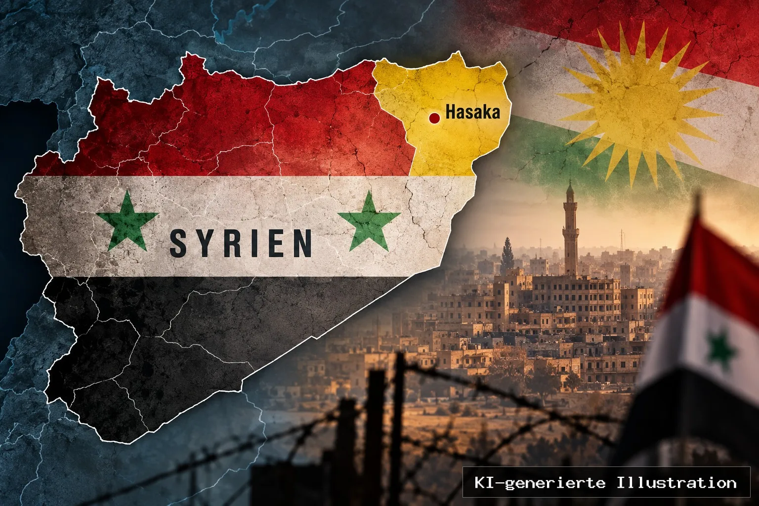 Syrien: Nach dem Ende der kurdischen Autonomie wächst die Angst vor neuer Gewalt