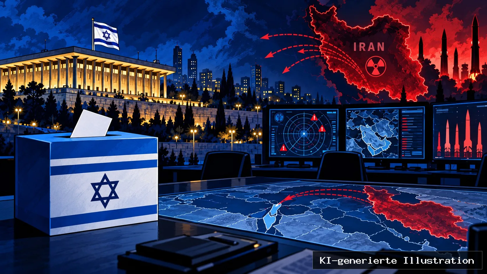 Israels Sicherheitsführung warnt vor Iran-Krieg unmittelbar vor der Knessetwahl