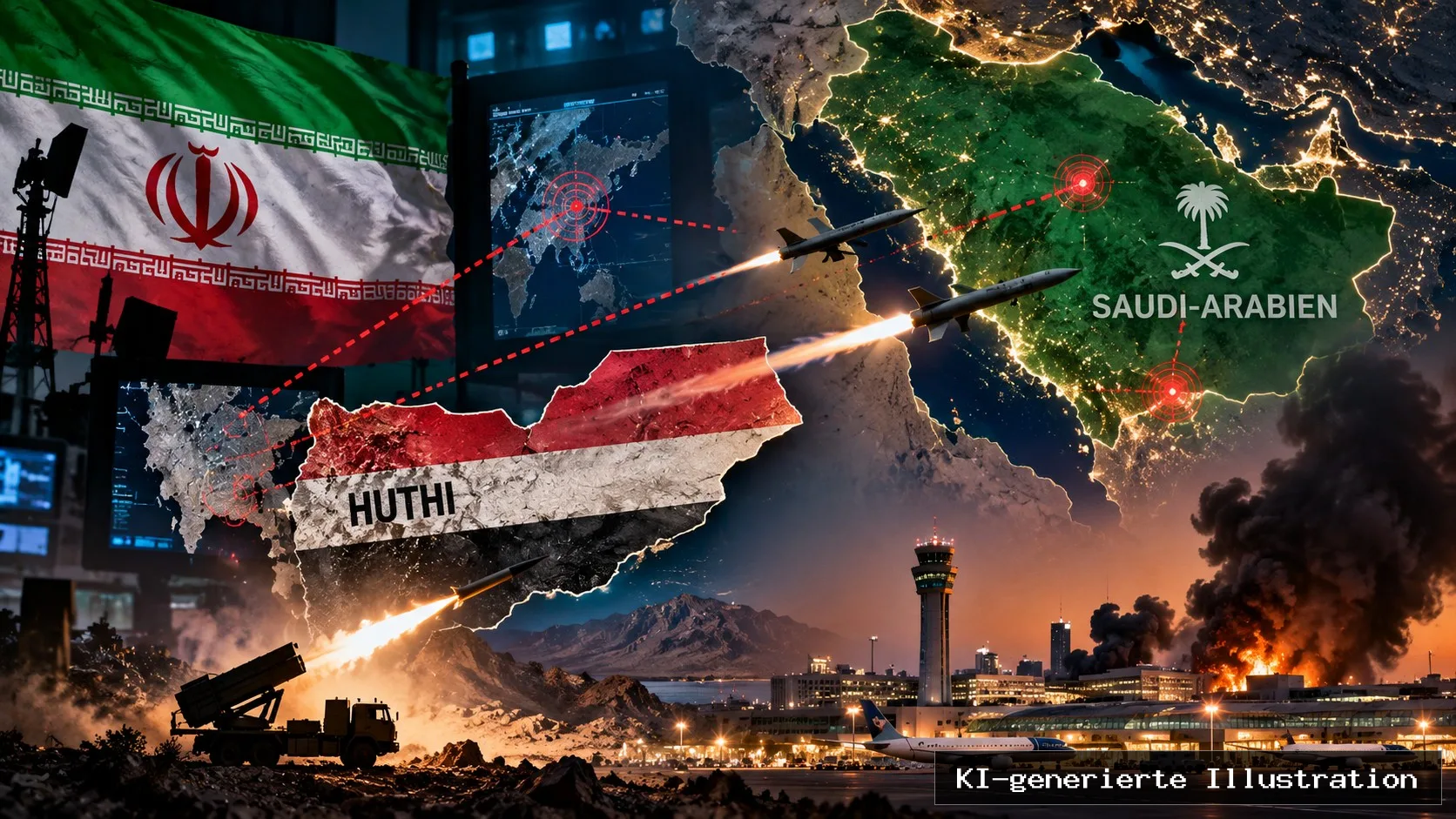 Iran liefert Zielinformationen für Huthi-Angriffe auf Saudi-Arabien