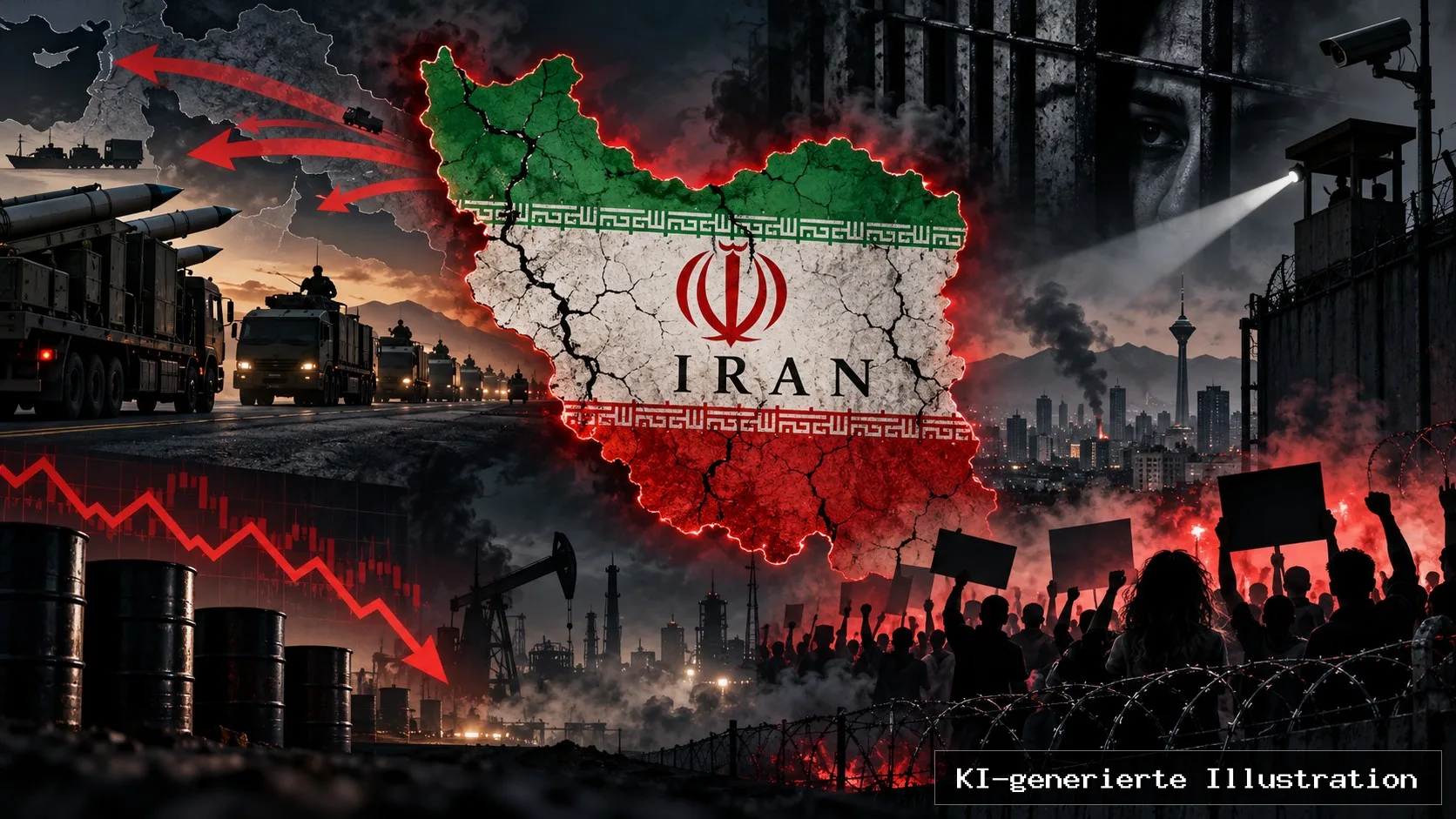 Iran vor dem nächsten Krieg: Das Regime bringt seine Waffen in Sicherheit und fürchtet den eigenen Aufstand