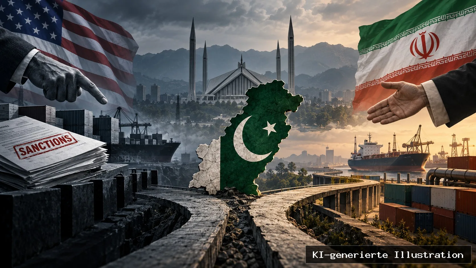 Pakistan stellt sich gegen Iran-Sanktionen und beschwichtigt Washington