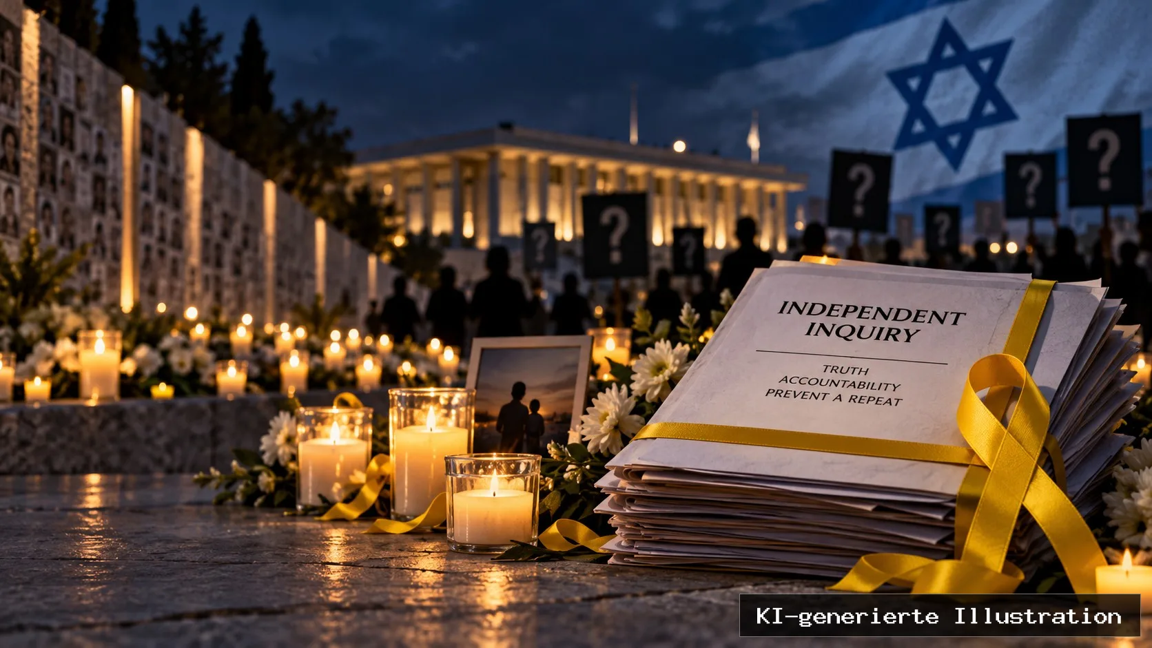 Drei Jahre nach dem 7. Oktober: Opferfamilien verlangen Antworten von Netanjahu