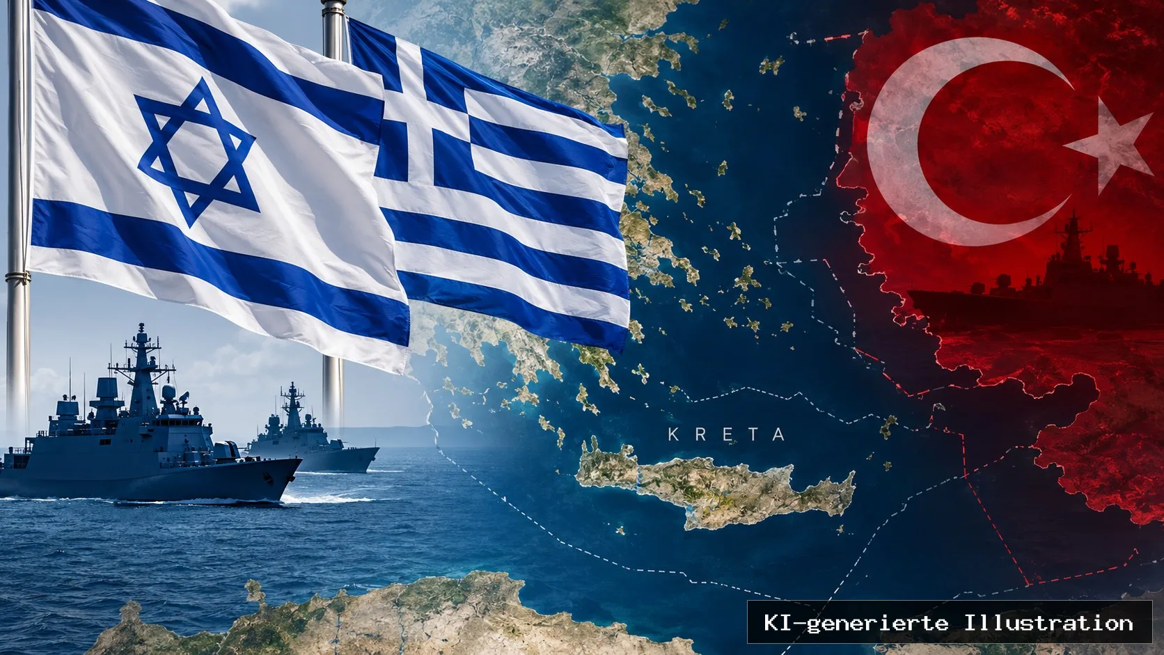 Israel und Griechenland versenken Kriegsschiff, deutliche Botschaft an die Türkei