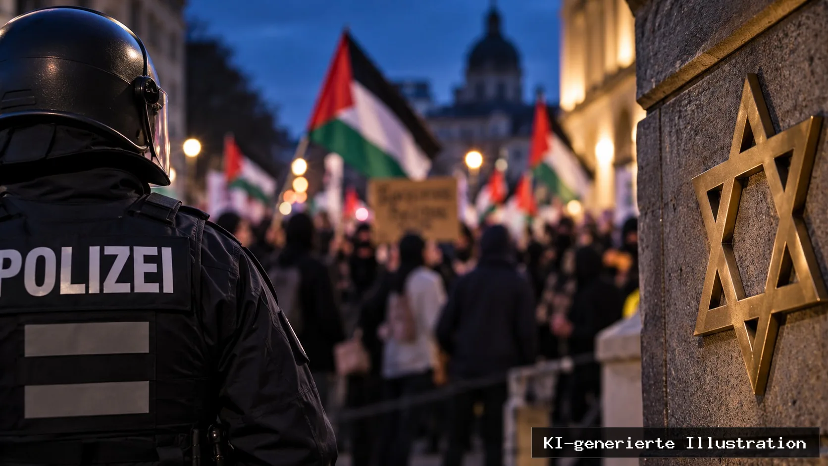 Antisemitische Gewalt befürchtet: Zentralrat der Juden warnt vor Protesten am 31. Oktober